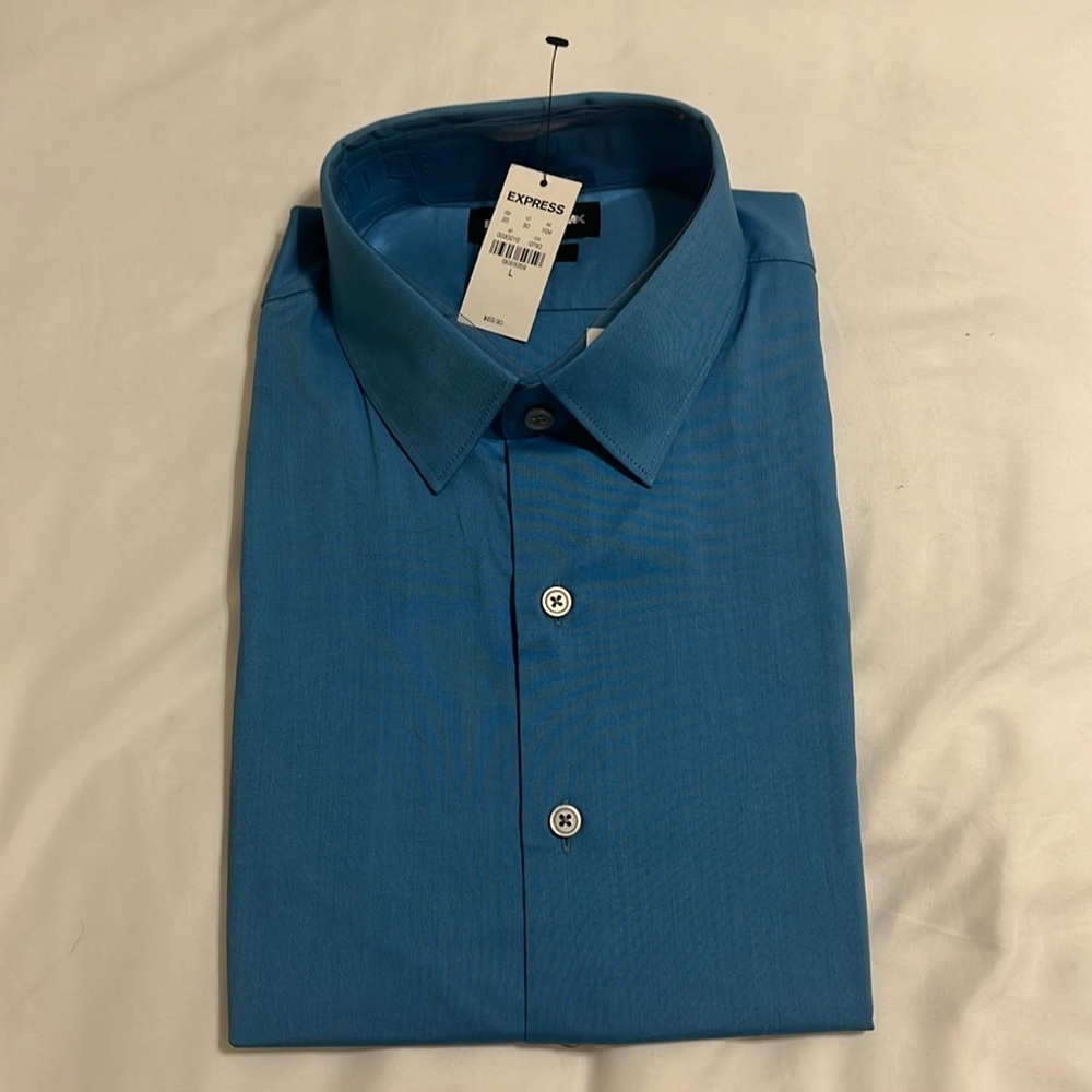 NWT Express Men’s Dress shirt Large